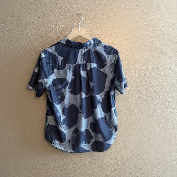 Equipment Tie Front Button Down Size M - Picture 3 of 6